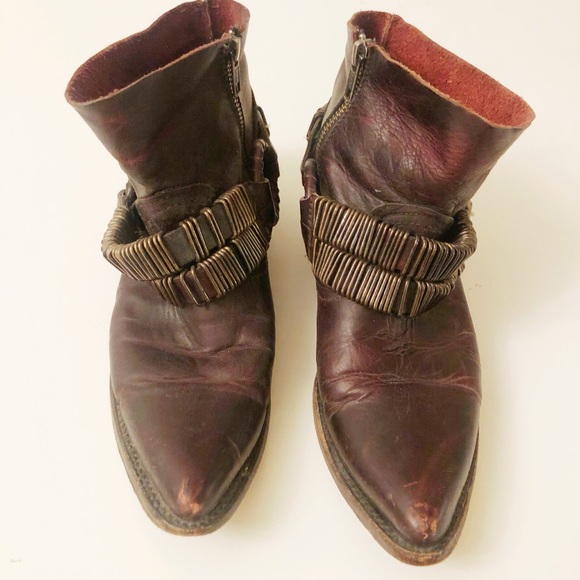 COPY - FREE PEOPLE x FREEBIRD Steven leather /met… - Picture 2 of 5